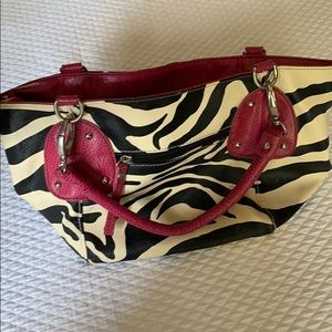 Zebra Pink Purse
